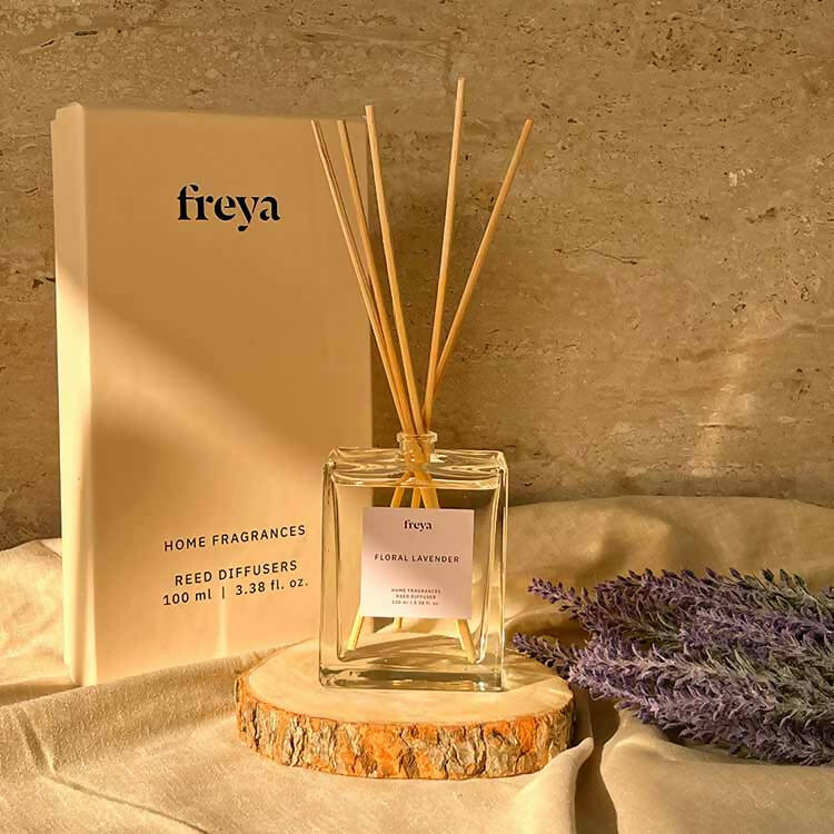 Floral Lavender Reed Diffuser - Decor & Living - 1