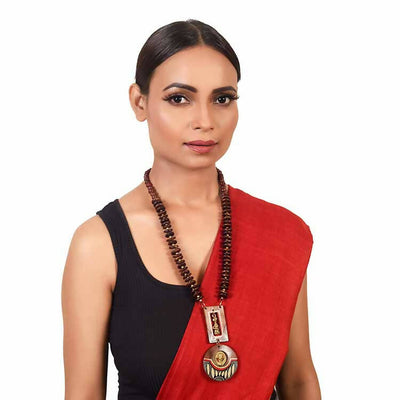 Romeo Juliet' Handcrafted Tribal Dhokra Necklace - Fashion & Lifestyle - 3