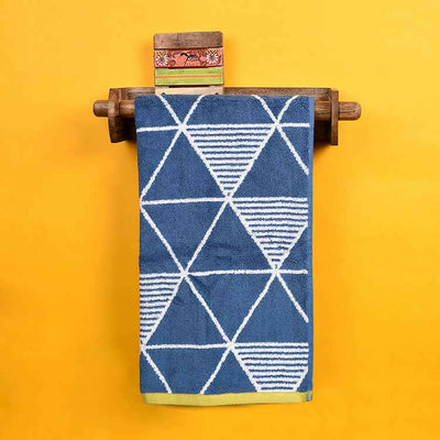 Towel Holder Handcrafted Tribal Art (15x4x6.4") - Storage & Utilities - 1