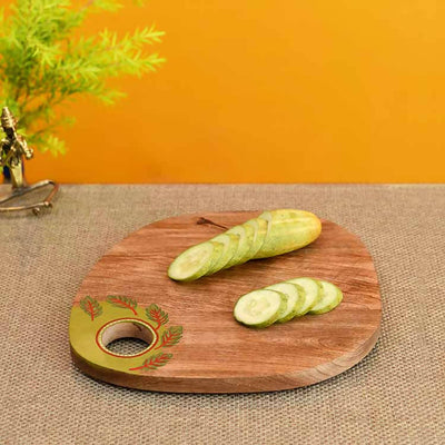 Handcrafted Chopping Board (12x10.5x0.6") - Dining & Kitchen - 1