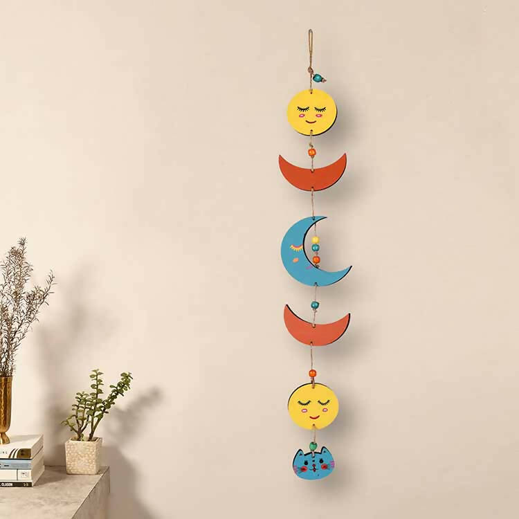 Celestial Kitty Wind Chime (29x4.5") - Accessories - 1