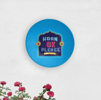 Horn Ok Please Decorative Wall Plate - Wall Decor - 1