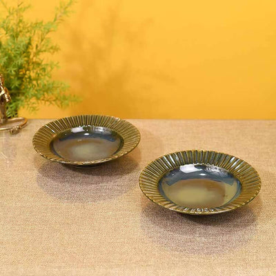Peacock Pasta Plates - Set of 2 - Dining & Kitchen - 1