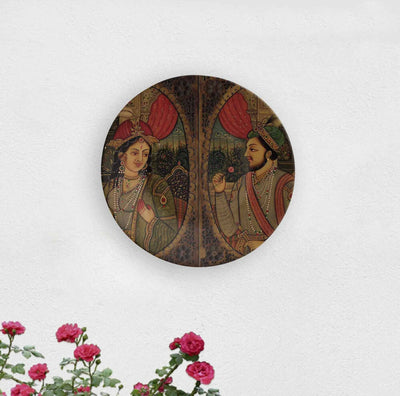 Mughal Love Decorative Wall Plate - Wall Decor - 1