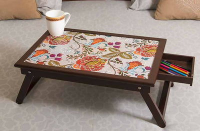 Rectangular Table with Sweet Floral Spanish Print - Storage & Utilities - 1