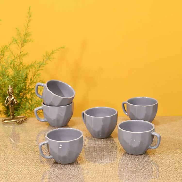 SmoKey Dent Tea Cups - Set of 6 - Dining & Kitchen - 1